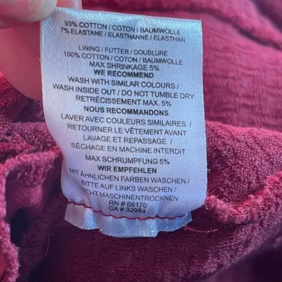 Anthropologie Ganni Burgundy Pinnacle Pleated Sleeveless Fit & Flare Dress  XS - Picture 13 of 15